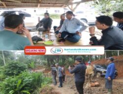 AJAR Dampingi Dinas PUPR Dan DPRD Komisi 4 Lebak Terkait Peninjauan Pelaksanaan Jalan Rusak di Desa Citepuseun