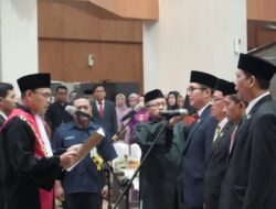 Pelantikan dan Sumpah Jabatan Ketua dan Wakil Ketua DPRD Kabupaten Bogor periode 2024-2029