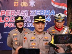 Kabag Ops Polres Bogor, KOMPOL Bayu Tri Nugraha S.E., S.I.K,. M.M Pimpin Apel Gelar Pasukan