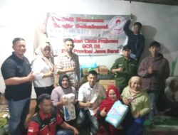 GCP.08 DPD Jawa Barat Berikan Bantuan untuk Korban Bencana Alam Sukabumi