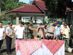 Polres Bogor Gelar Apel Pasukan Lilin Lodaya 2024 dan Pemusnahan Barang Bukti Miras